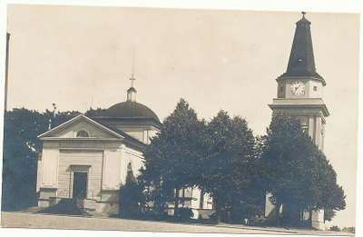 TAMPERE - Vanha Kirkko -vanha kortti