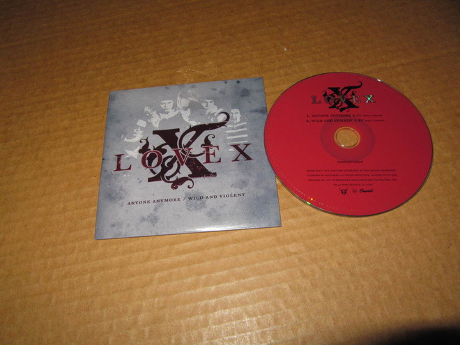 Lovex CDS Anyone Anymore/Wild And Violent UUSI! 2007