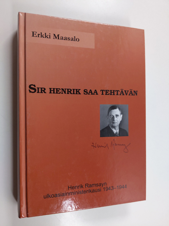 Erkki Maasalo : Sir Henrik saa tehtävän : Henrik Ramsayn ...