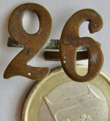 VANHA Merkki 26 Virkamerkki? MIkä lie?