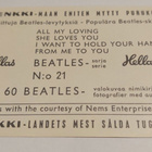 Beatles Jenkki- purkkakortti Hellas - pikkukuva 2