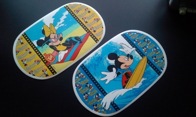 Disney pöytätabletit vintage 2 kpl