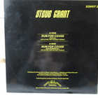 STEVE GRANT - RUN FOR COVER VINYL 12" 45 RPM - pikkukuva 2
