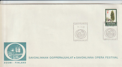ERIKOISLEIMA , OOPPERAJUHLAT, Savonlinna  11.7.1969