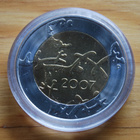 Suomi 5 € 2007 Itsenäisyys 90 vuotta - pikkukuva 2