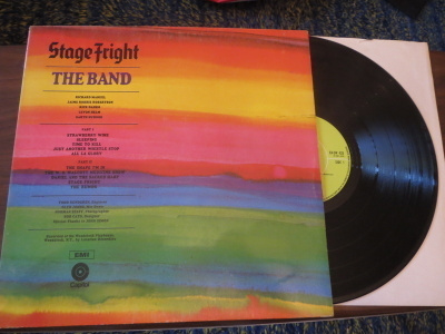 The Band: Stage Fright LP