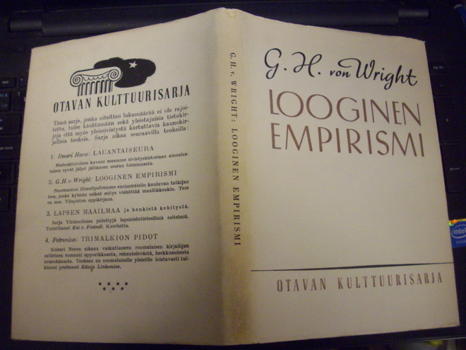 Georg Henrik von Wright: LOOGINEN EMPIRISMI (Sis.postikulut)