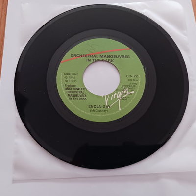 Orchestral Manoeuvres In The Dark - Enola Gay 7" orig Fin 80