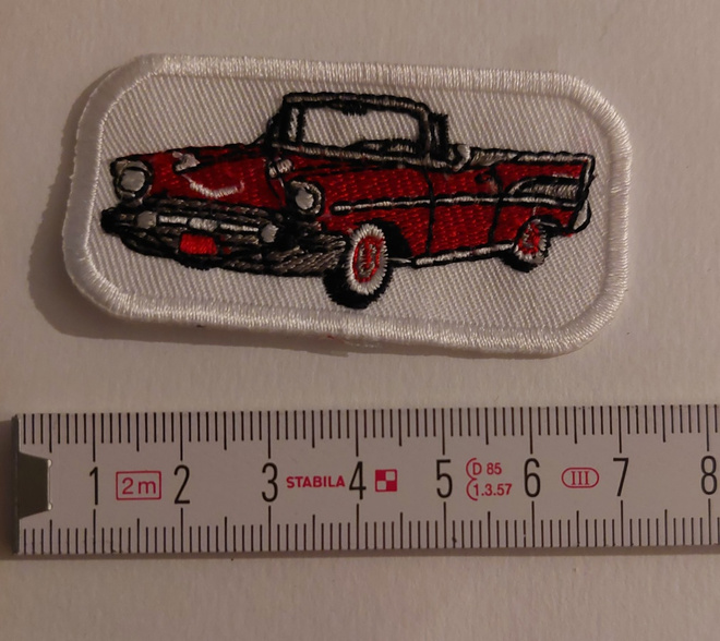 silitettävä kangasmerkki hihamerkki