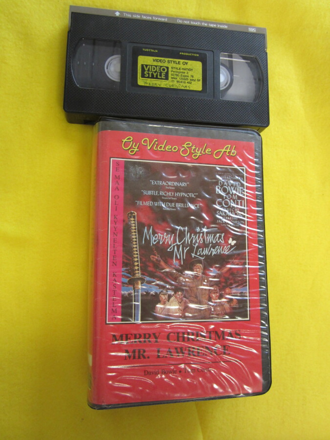 Merry Christmas Mr. Lawrence ; VHS v 1983 DAVID BOWIE
