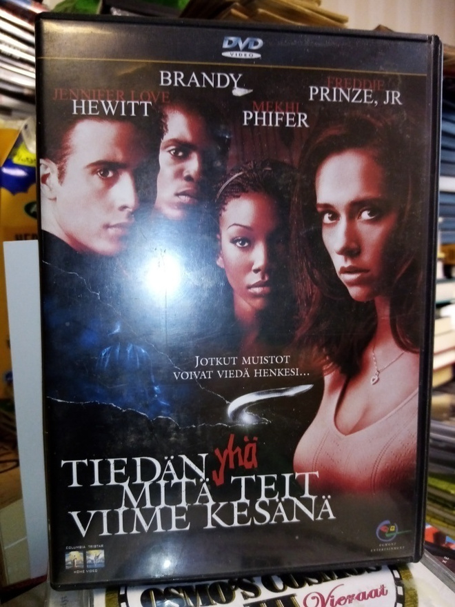 DVD TIEDÄN YHÄ MITÄ TEIT VIIME KESÄNÄ