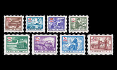 Unkari P_242-9 ** Porto postipalvelut (1973)