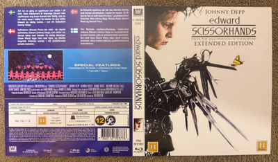 EDWARD SCISSORHANDS (BD) Tim Burton