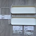 IKEA SKÅDIS SÄILYTYSTAULUN LISÄOSIA *OSA UUSIA* - pikkukuva 1