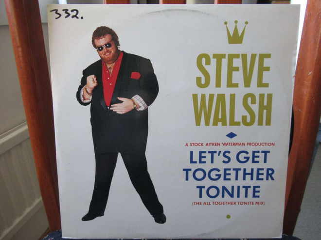 STEVE WALSH - LET'S GET TOGETHER TONITE 12" VINYL