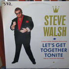 STEVE WALSH - LET'S GET TOGETHER TONITE 12" VINYL - pikkukuva 1