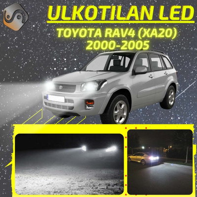 RAV4 (XA20) 2000-2005 Ulkoiset LED -valot