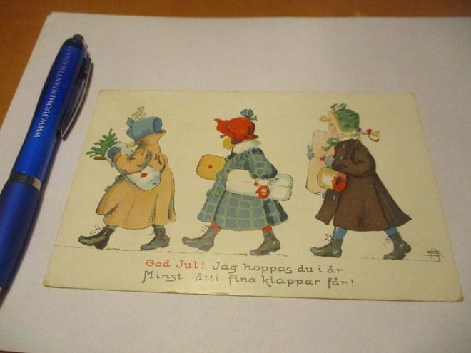 God Jul ! - 1910 Lojhan Vaanilaan mennyt