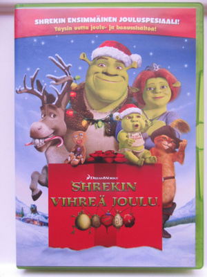 SHREKIN VIHREÄ JOULU DVD