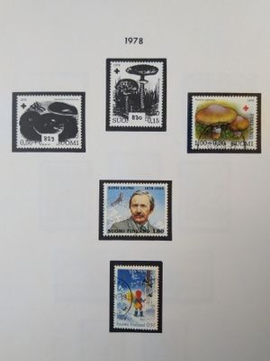 1978 Suomi postimerkki 3 kpl