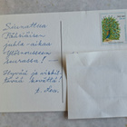 purjelaiva Armo, uskontoaihe , kulkenut käsipostissa - pikkukuva 2