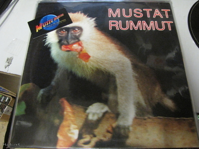 ARI VAAHTERA - MUSTAT RUMMUT OMAKUSTANNE -87 M-/EX+ LP