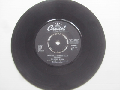 Bob Seger System:Ramblin´Gamblin´ Man 7" single  1969