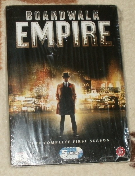 BOARDWALK EMPIRE 1. Kausi ~ 5 DVD kelmussa *UUSI*