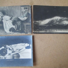 kolme vintage taidekorttia - 1900-luku alku - pikkukuva 1