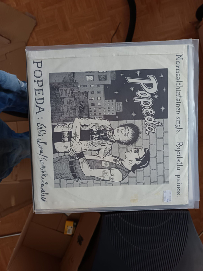 Popeda Erkki ja leena/samakkalaulu 12" PIS 008