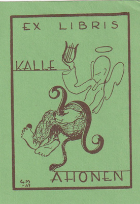 Ex Libris, Kalle Ahonen b437