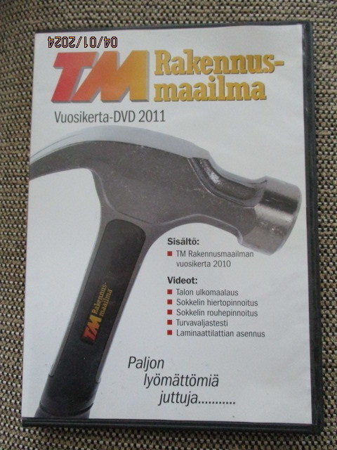 TM RAKENNUSMAAILMA VUOSIKERTA DVD 2011 + DVD 2012