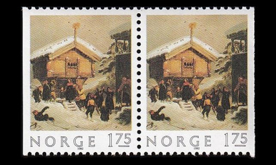 Norja 875 ** Joulu (1982)