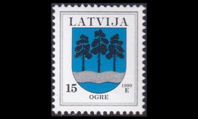 Latvia 495_I ** Käyttösarja Vaakuna 15 S -99 (1999)