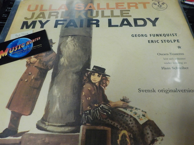 ULLA SALLERT - MY FAIR LADY 1ST SWE - 58 PRESS LP EX-/EX-