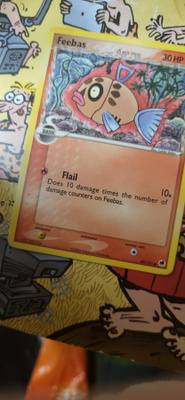 Feebas Delta Species (DF 49) EX Dragon Frontiers card