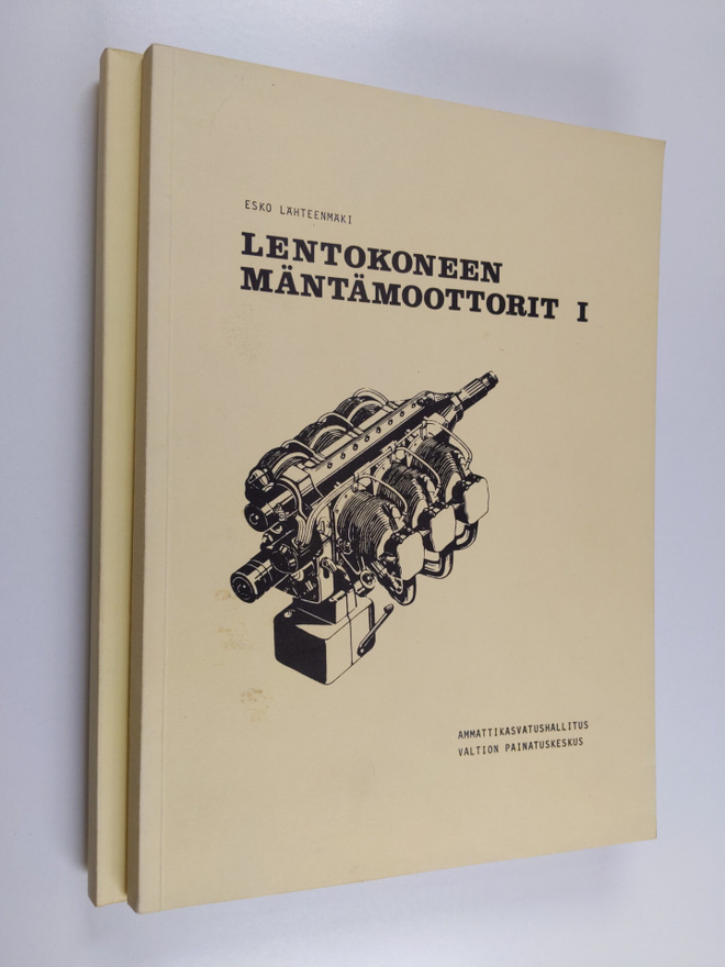 Esko Lähteenmäki : Lentokoneen mäntämoottorit 1-2