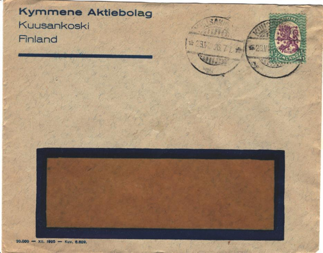 FIRMAKUORI KYMMENE OY  KUUSANKOSKI
