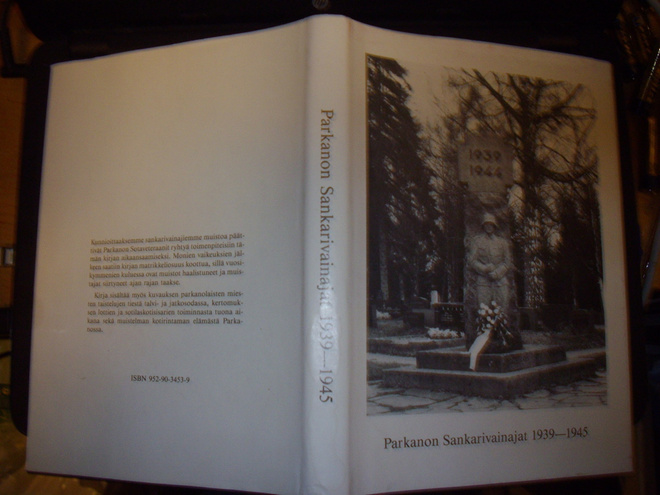 Parkanon sankarivainajat 1939-1945 ( 1 p. 1991 ) EIPK !
