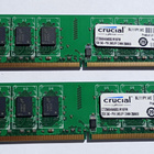 CRUCIAL MUISTIPIIRI 2 KPL 2GB 240-PIN UNBUFF DIMM 256MX6 - pikkukuva 1
