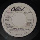 7" ANNE MURRAY - We Dont Have To Hold Out - single -81 MINT- - pikkukuva 2