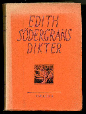 Edith Södergrans dikter (1.p., 1940)