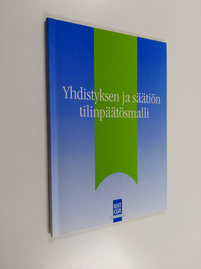 Yhdistyksen ja säätiön tilinpäätösmalli