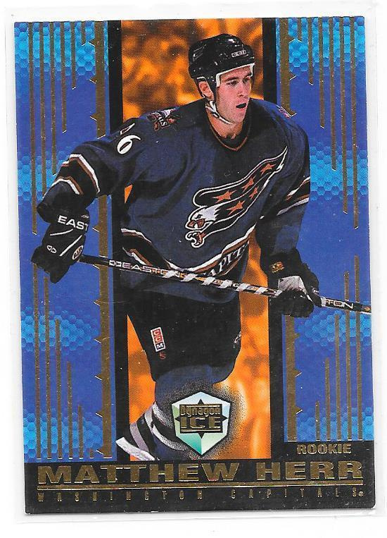 1998-99 Pacific Dynagon Ice #194 Matthew Herr Washington RC