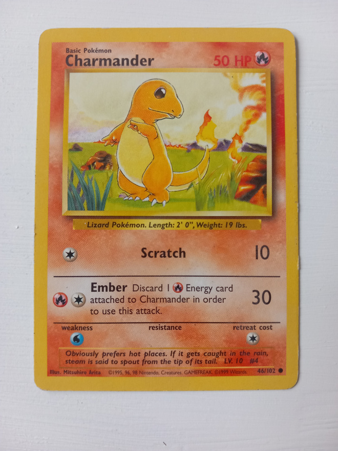 Charmander 46/102