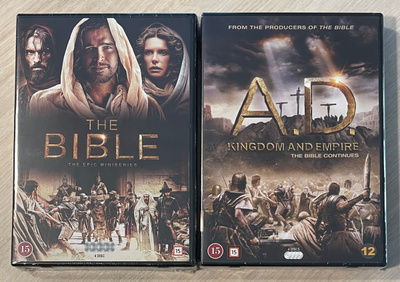 The Bible (2013) & A.D. Kingdom and Empire (2015) 8DVD