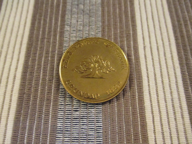 Helsingfors Sparbank Arvid Mörne 1962 mitali.