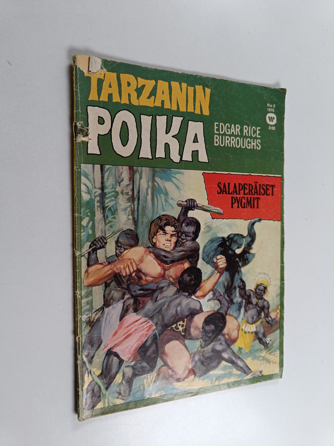 Edgar Rice Burroughs : Tarzanin poika 3/1975 : Salaperäis...