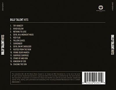 BILLY TALENT - HITS