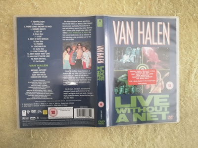 VAN HALEN - Live Without A Net DVD